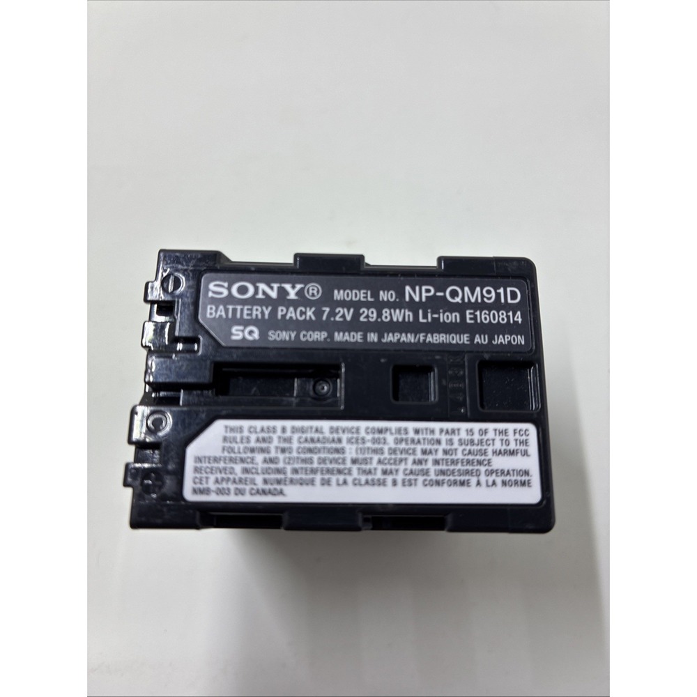 OEM Sony NP-QM91D‎ 4140 mAh Li-ion Camcorder Battery Original Battery